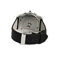 Chronotech Women's Black Leather Watch - One Size thumbnail