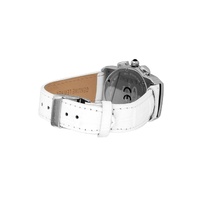 Chronotech Men's White Leather Watch - One Size thumbnail