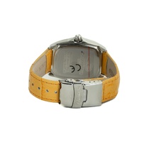 Chronotech Women's Orange Leather Watch - One Size thumbnail