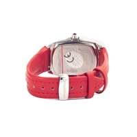 Chronotech Women's Red Leather Watch - One Size thumbnail