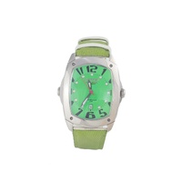 Chronotech Men's Green Leather Watch - One Size thumbnail
