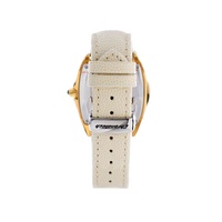 Chronotech Unisex's Beige Leather Watch - One Size thumbnail