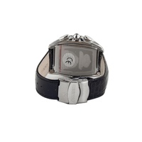 Chronotech Men's Black Leather Watch - One Size thumbnail