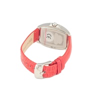Chronotech Women's Red Leather Watch - One Size thumbnail