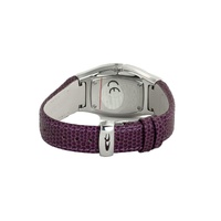 Chronotech Women's Purple Leather Watch - One Size thumbnail