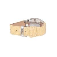 Chronotech Men's Yellow Leather Watch - One Size thumbnail