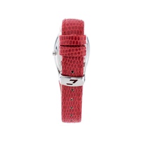 Chronotech Women's Red Leather Watch - One Size thumbnail