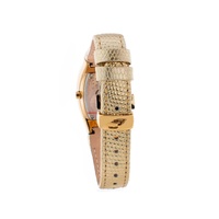 Chronotech Women's Gold Leather Watch - One Size thumbnail