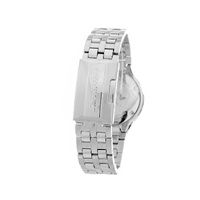 Chronotech Unisex's Silver Steel Watch - One Size thumbnail
