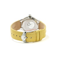 Chronotech Women's Yellow Leather Watch - One Size thumbnail