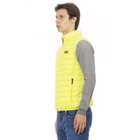 Sleeveless Down Jacket with Functional Pockets and Zipper Detailing M Men thumbnail