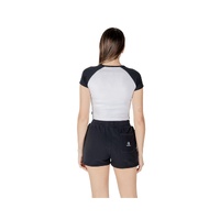 Converse Women's Black And White Cotton Tops & T-Shirt - 40 IT thumbnail