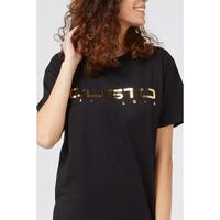 Oversized Front Print T-shirt M Women thumbnail