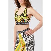 Logo Elastic Stretch Top with Front and Rear Opening M Women thumbnail