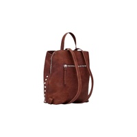 Desigual Women's Brown Polyethylene Backpack - One Size thumbnail