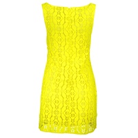 Desigual Women's Yellow Polyester Dress - M thumbnail