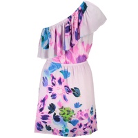 Desigual Women's Pink Viscose Dress - L thumbnail
