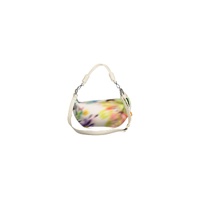 Desigual Women's Chic White Expandable Handbag with Contrasting Accents - One Size thumbnail