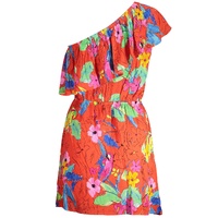 Desigual Women's Red Viscose Dress - XL thumbnail