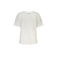 Desigual Women's White Cotton Tops & T-Shirt - XS thumbnail