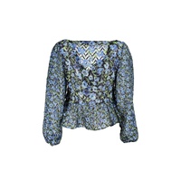Desigual Women's Blue Polyester Sweater - S thumbnail