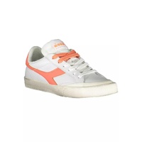 Diadora Women's White Fabric Sneaker - 36.5 EU thumbnail