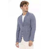 Classic Button Closure Jacket with Front Pockets 46 IT Men thumbnail