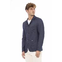 Fabric Jacket with Detachable Braces and Button Closure 50 IT Men thumbnail