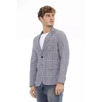 Classic Button Closure Fabric Jacket with Front Pockets 48 IT Men thumbnail