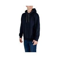 EA7 Emporio Armani Men's Blue Cotton Sweater - 46 IT thumbnail