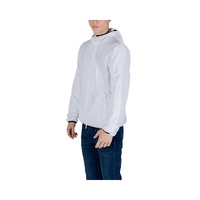 EA7 Emporio Armani Men's White Polyester Jacket - 48 IT thumbnail