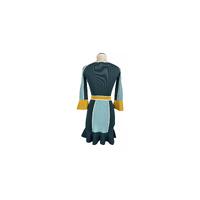 Long-sleeved stretch dress with turtleneck collar and geometric textures 40 IT Women thumbnail