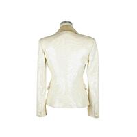 Classic Double-Breasted Sequin Jacket with Pointed Collar and Front Pockets 40 IT Women thumbnail
