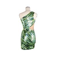 Green Sequin Dress with Glass Star Details 40 IT Women thumbnail