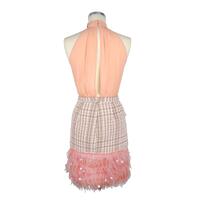 Elisabetta Franchi 2-Pocket Sequin Dress with Removable Top and Skirt 40 IT Women thumbnail