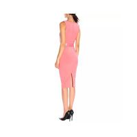 Sleeveless Dress with Belt and Back Zip Closure by Elisabetta Franchi 40 IT Women thumbnail