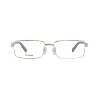 Ermenegildo Zegna Men's Gold  Optical Frames - One Size thumbnail