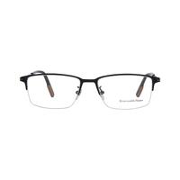 Ermenegildo Zegna Men's Black  Optical Frames - One Size thumbnail