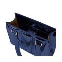 Ferrari Women's Blue Leather Handbag - One Size thumbnail