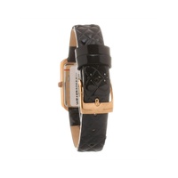 Folli Follie Women's Black Leather Watch - One Size thumbnail