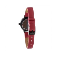Folli Follie Women's Red Leather Watch - One Size thumbnail