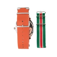 Folli Follie Men's Orange Leather Watch - One Size thumbnail