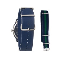 Folli Follie Men's Blue Leather Watch - One Size thumbnail
