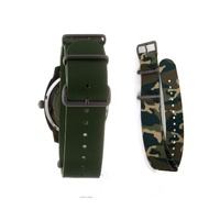 Folli Follie Men's Green Leather Watch - One Size thumbnail