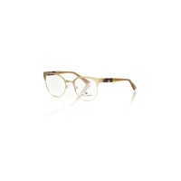 Frankie Morello Women's Geometric Gold-Tone Clubmaster Eyeglasses - One Size thumbnail