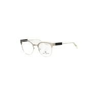 Frankie Morello Women's Geometric Pattern Clubmaster Eyeglasses - One Size thumbnail