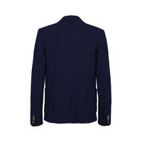 Fred Mello Men's Blue Cotton Blazer - 3XL thumbnail