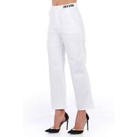 High Waist Cropped Trousers with Multipockets 40 IT Women thumbnail