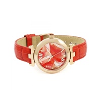 GC Women's Orange Leather Watch - One Size thumbnail