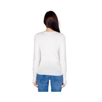 Guess Women's White Cotton Tops & T-Shirt - 44 IT thumbnail
